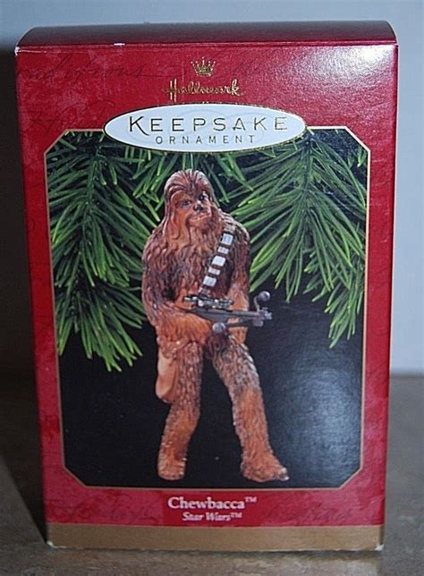 1999 Chewbacca Hallmark Keepsake Ornament Star Wars