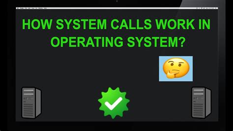 How System Call Works In Operating System With Examples Youtube