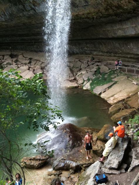 You Can Walk Behind And Under This Beautiful Waterfall In Texas
