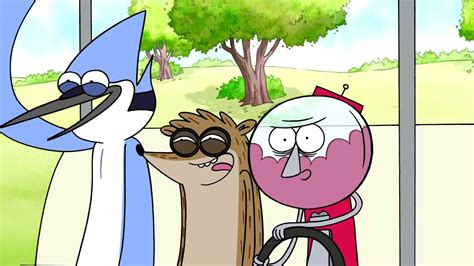 regular show benson slacking off with mordecai and rigby youtube