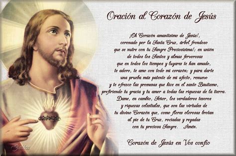 Corazón De Jesús En Vos Confío Oración Al Corazón De Jesús