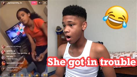 Reacting To Mom Embarrassing Daughter On Instagram Live Gone Wrong