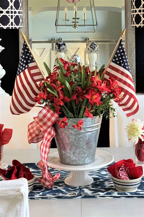 14 Easy Patriotic And Memorial Day Decorating Ideas