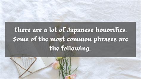 Valuable Things To Know About Japanese Honorific Titles Edopen Japan