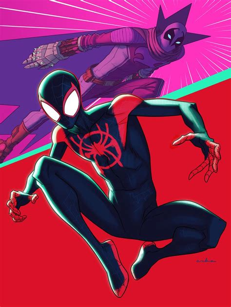 Art Vault Miles Morales And Prowler By Kris Anka Marvel Spiderman