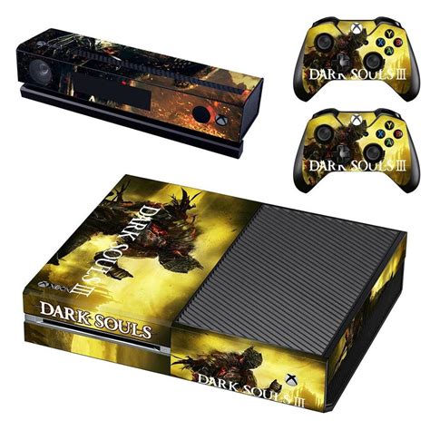 Game Dark Souls Skin Sticker Decal For Microsoft Xbox One X Console And
