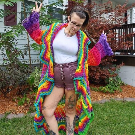 Bohemian Hippie Sweater Crochet Pattern Rock A Etsy Boho Hippie