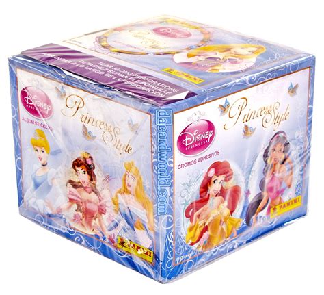 Panini Disney Princesses Style Stickers 50 Packs And Album Da Card World