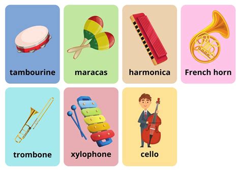 Musical Instruments With Words Online