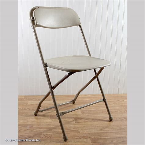Chair Steel Folding Neutral 