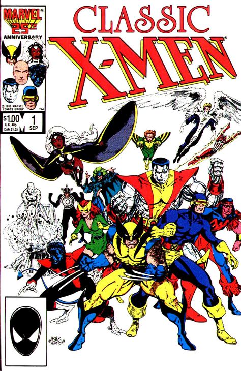 Marvel Comics Of The 1980s 1986 Anatomy Of A Cover Classic X Men 1