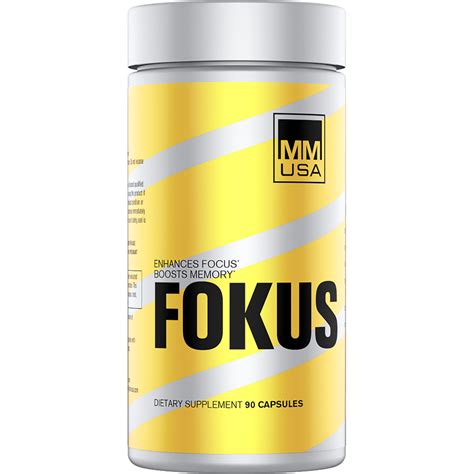 Fokus | Brain Accelerating Formula Stimulates Alertness Safely | MMUSA