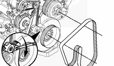 2006 international dt466 serpentine belt diagram