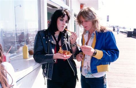 Joan Jett And Sandy West At The Santa Monica Pier 1977 Photo By Brad
