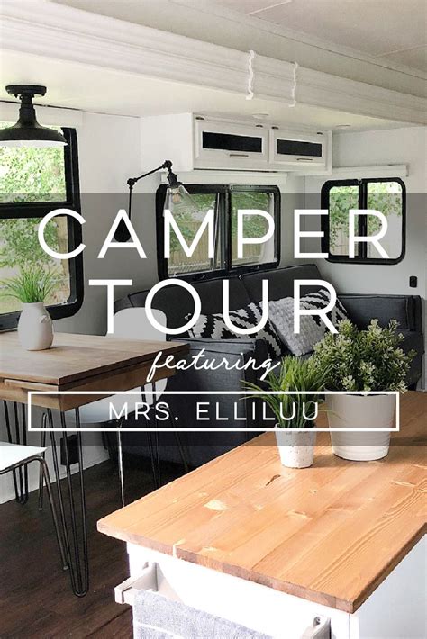 Tour This Stunning Travel Trailer Transformation Featured On Camper