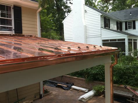Standing Seam Copper Roof Lyons Contracting