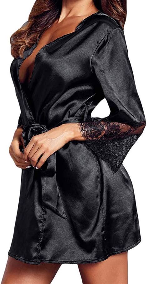 EJTAQ Sexy Reizwäsche Transparenter Nachtmantel Für Frauen Frauen