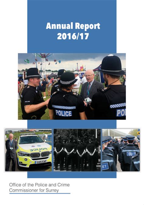 Police And Crime Commissioner Publishes Annual Report Office Of The Police And Crime