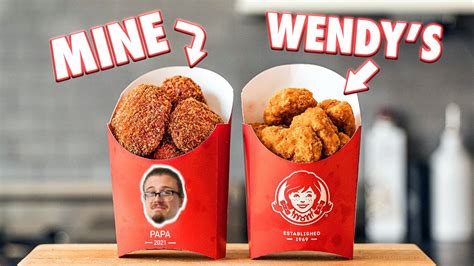 Wendys Spicy Chicken Nuggets But Better