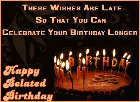 A cute kitten wishes happy birthday. Belated Happy Birthday Wishes