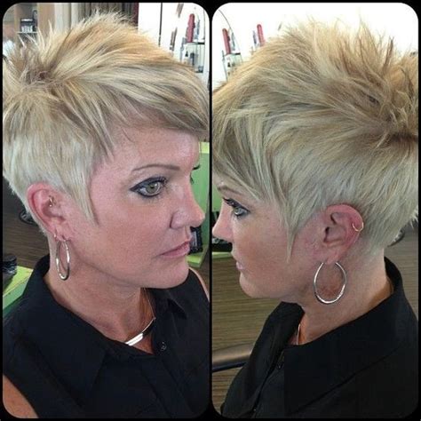 Short Spikey Hairstyles For Women Over Style Rambut Terkini