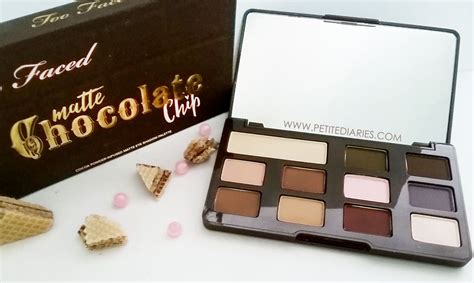Too Faced Chocolate Chip Chocolate Chip Bars Matte Eyeshadow Palette