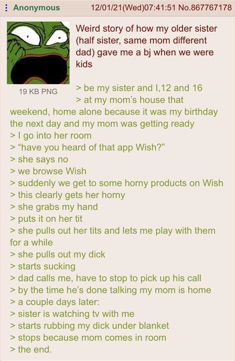 Anon Gets Bj R Greentext Greentext Stories Know Your Meme