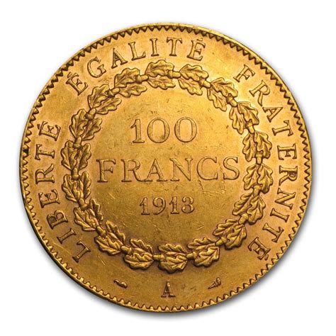 Buy 100 Franc France Lucky Angel Gold Coin 1878 1886 Guidance