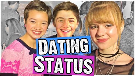 Dating Status Peyton Elizabeth Lee And Asher Angel From Andi Mack Were