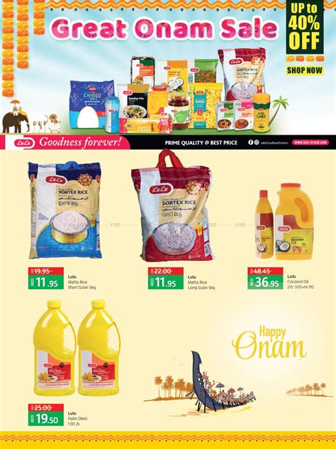 Lulu Hypermarket Lulu Private Label Products Great Onam Sale In Uae Offers United Arab