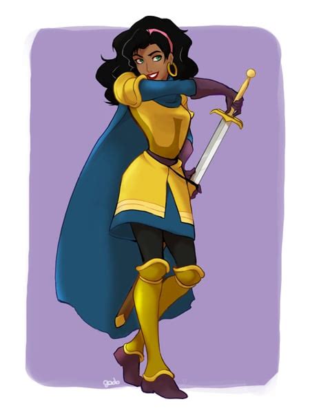 Esmeralda In Phoebuss Clothing Disney Princesses Dressed As Princes