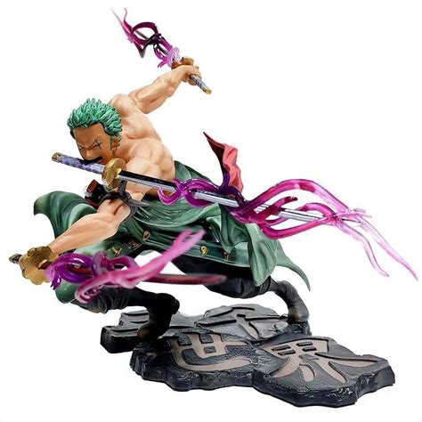 Buy Tbeoen One Piece Roronoa Zoro Action Figure Three Swords Style