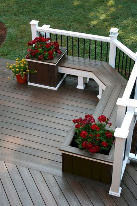 50 Deck Railing Ideas For Your Home 42 Backyard Patio Designs