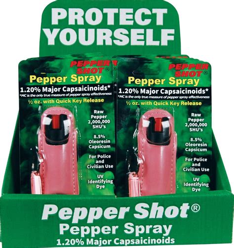 Pepper Shot Wholesale Pepper Spray Halo Holster Case Of 12 12 Mc