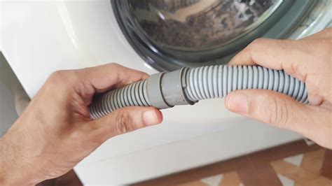 Washing Machine Drain Hose How To Extend Lg Front Load Youtube