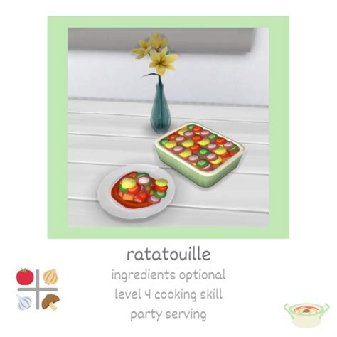 31 Delicious Sims 4 Custom Food Recipes To Add To Your Game Sims 4