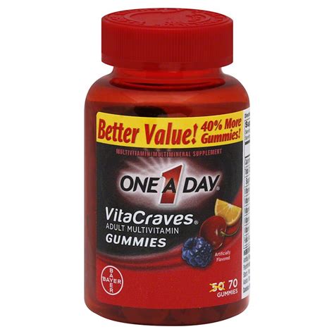 One A Day Vitacraves Adult Multivitamin Gummies Shop Vitamins