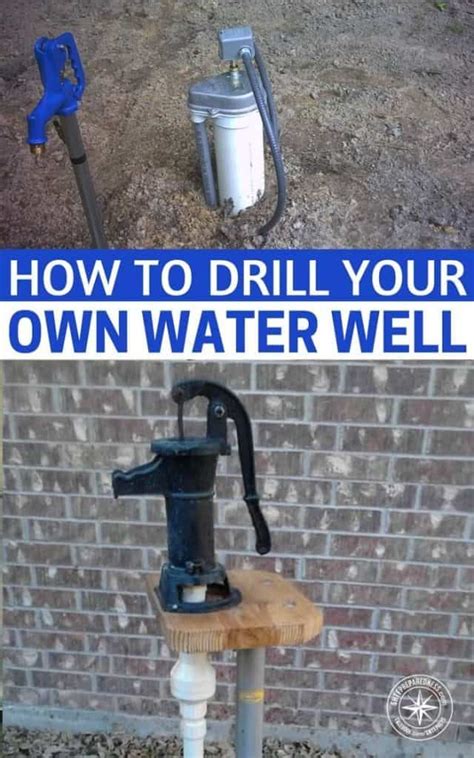 How to level your backyard: How To Drill Your Own Water Well | SHTFPreparedness ...