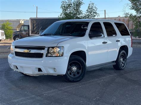 2009 Chevrolet Tahoe Police 4x2 4dr Suv Used Chevrolet Tahoe For Sale