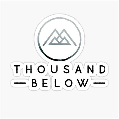Thousand Below T Shirt Classique Sticker By Hajdumirella Redbubble