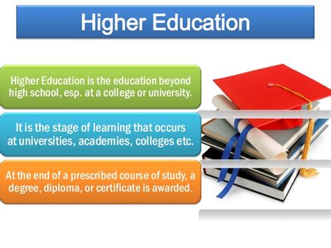 Education at a college, university etc: What is the purpose of higher education