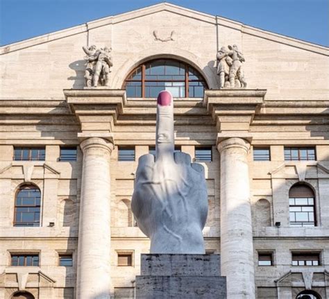 Giant Middle Finger In Milan A Controversial Monument And Its Cultura