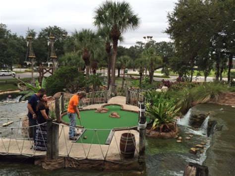 Begin your themed adventure at our seaside village and depart along the shores of the tidal lagoon. Review: Pirate's Cove Adventure Golf