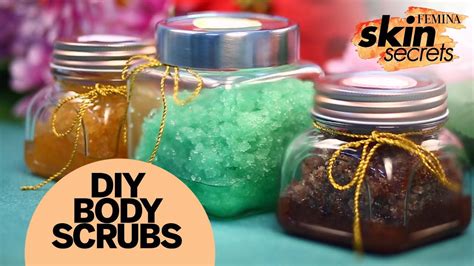 3 DIY Body Scrub How To Make Body Scrub At Home Femina Beauty YouTube