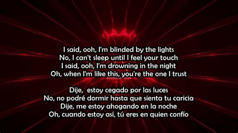 Blinding Lights The Weeknd Lyrics Ingles Español Youtube