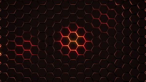 Orange Hexagon Wallpapers Top Free Orange Hexagon Backgrounds