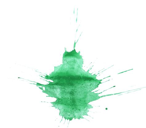 Transparent Green Watercolor Splash Png Mecaidelauto