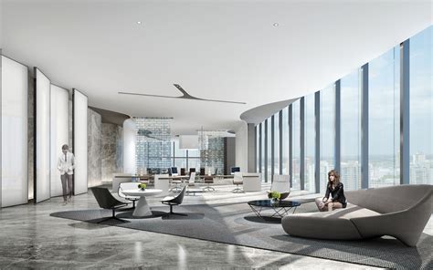 办公室 Lobby Interior Interior Architecture Interior Design Building