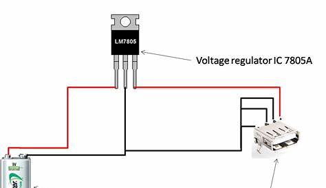 Portable Mobile Phone CHarger Circuit Diagram