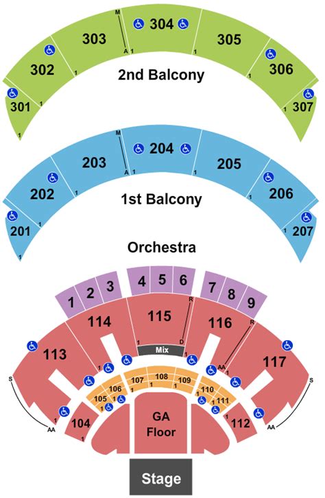 Hard Rock Live Seating Chart And Maps Hollywood